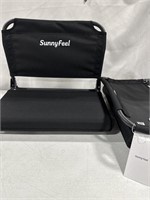 SUNNYFEEL PORTABLE STADIUM SEAT FOR BLEACHERS AND