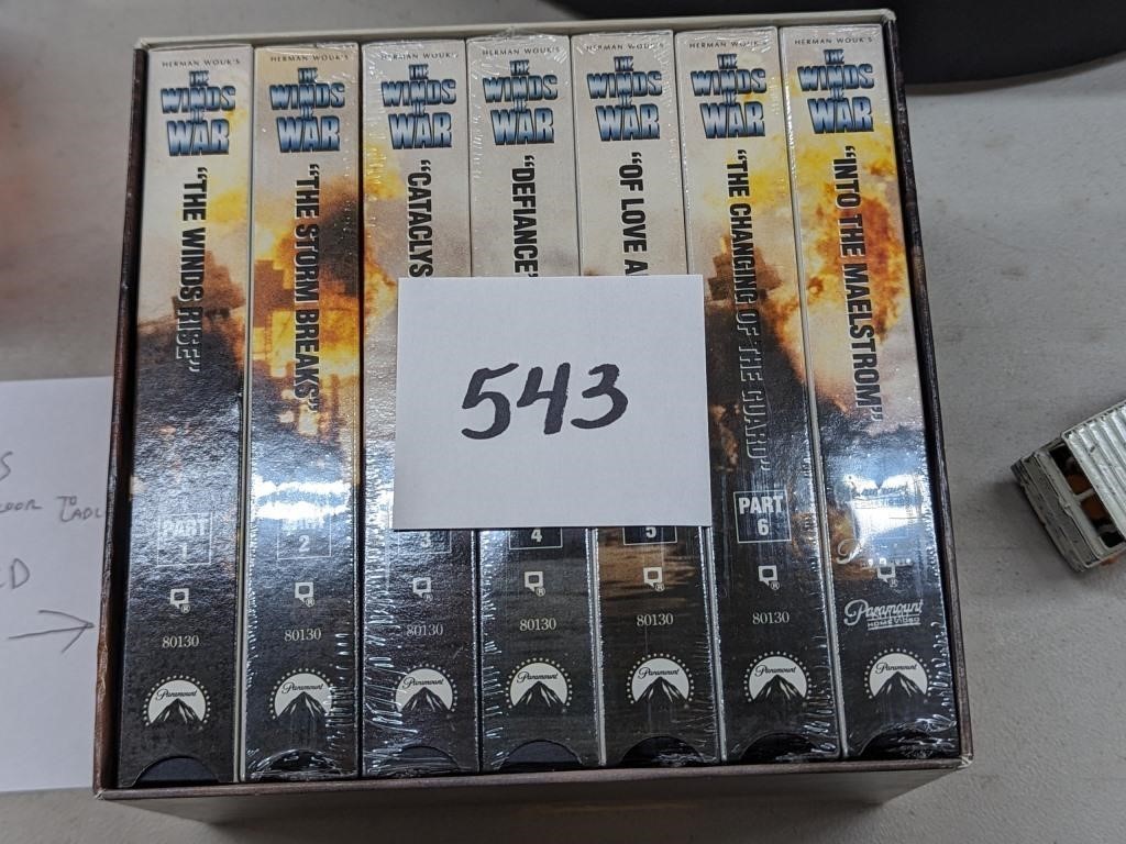 The Winds of War VHS Set