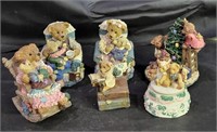 Resin Teddy Bear Figurines