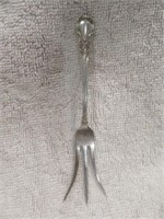 LUNT STERLING SILVER LEMON FORK 5"