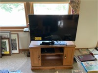 Samsung 40" TV with TV Stand, Plant Stand