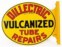DILLECTRIC VULCANIZED TUBE REPAIR DST FLANGE SIGN