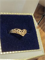 Gold 14KT Ring, Size 4