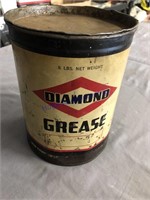 Diamond Grease tin, 5 lb size