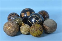 Decorative Spheres for Centerpiece Bowl