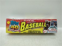 1991 Topps baseball set 1-792  never opened