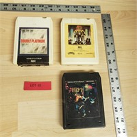 Lot of Kiss 8-Track Tapes