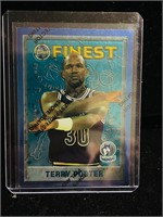 1995-96 TOPPS FINEST TERRY PORTER CARD #222