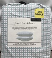 Jennifer Adams Twin Sheet Set