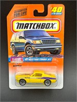 Matchbox #40 68 Mustang Cobra Jet in Package