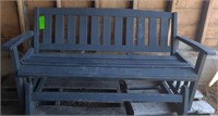 Redwood Patio Bench