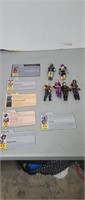 GIJOE Info. Cards& Assorted  Figurines.