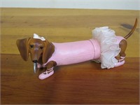 Dachshund Ballerina Dog Figure