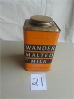 Malted Milk Can