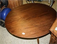 Round Coffee Table marked "Cocktail" on bottom