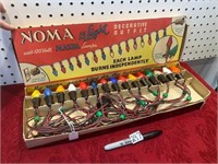 NOMA VINTAGE CHRISTMAS LIGHTS IN BOX
