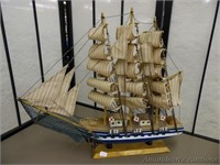 Wooden Model Ship