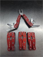 (4) Snap On Multi Tools- Stainless