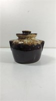 Vintage Roseville USA Pottery Brown Drip Glazed