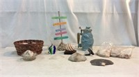 Beach Themed Decor and Shells T12A