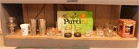 Partini game - beer stein - bar glasses and more