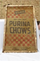 PURINA CHOWS SACK IN FRAME