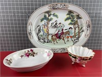 ROCKEFELLER PORCELAIN PLATTER & MORE