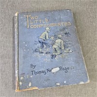 "Two Little Confederates" Book, Copyright 1907