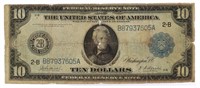 Series 1914 Large $10.00 Federal Reserve Note