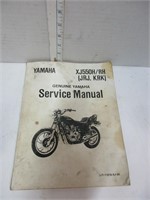 Yamaha motorcycle service manual
