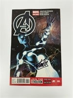 Autograph COA Avengers #6 Comics