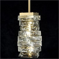 Modern Crystal Pendant Light Gold Pendant Lighting