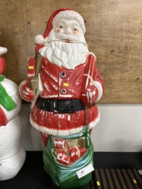 Blow Mold Santa