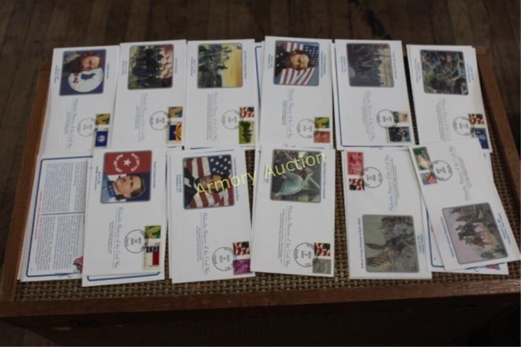 FIRST DAY COVERS - CIVIL WAR