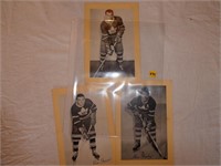 Package of 3 "Beehive"Hockey Cards