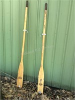 Feather Brand Wood Oars with Yolks