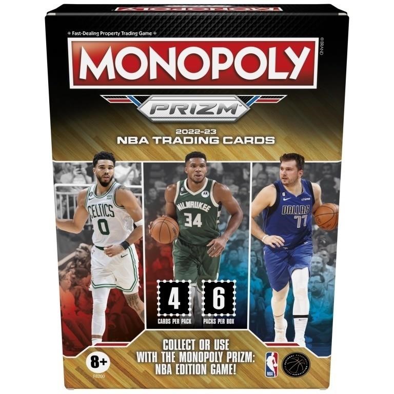 Opened-Missing Pieces, 2 pcs Monopoly Prizm: