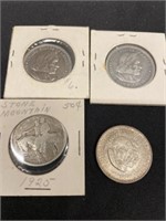 (4) Commemorative Halves