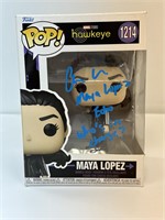 Autograph COA FUNKO POP #1214