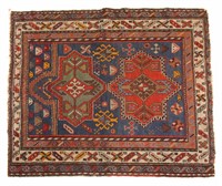 Antique Kazak rug, approx. 3.3 x 3.9