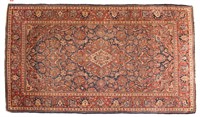 Antique Keshan rug, approx. 4.3 x 7.2