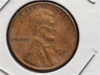 1941 wheat penny