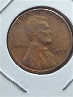 1957 wheat penny