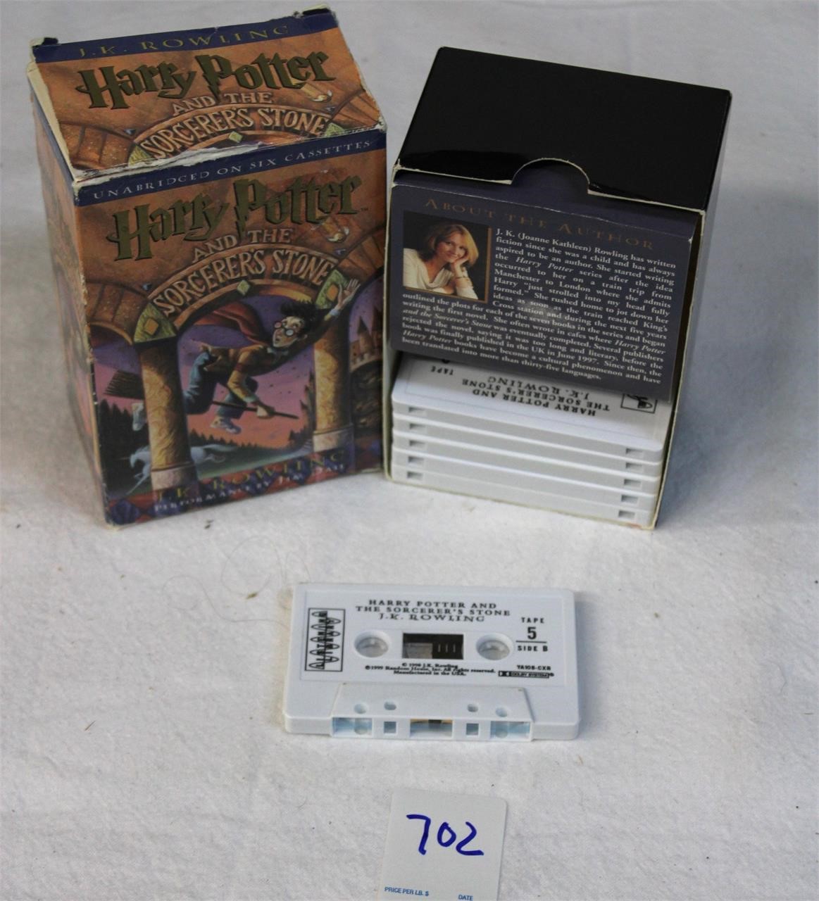 Harry Potter & the Sorcer Stone Cassette Set