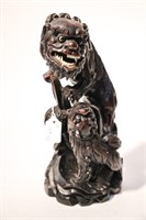 CHINESE HARDWOOD FOO LION