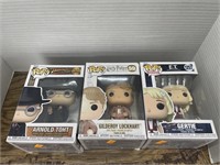 3 Pop! Figures