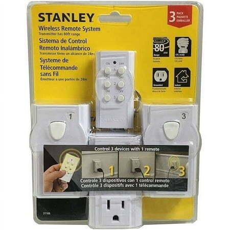 Stanley 31166 Wireless Remote  3 Each