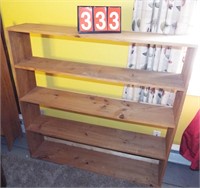 pine bookcase 48x10x48”