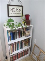 BOOKCASE WITH CONTENTS