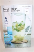 5PIECE TRITAN PITCHER SET